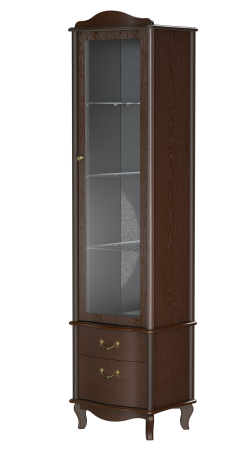 Шкаф витрина Джульетта 49,4х40,4х196,2 см